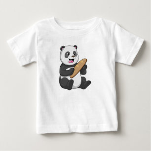 Panda som Baker med Bread T Shirt
