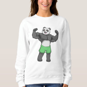 Panda som Bodybyggare i Bodybuilding T Shirt