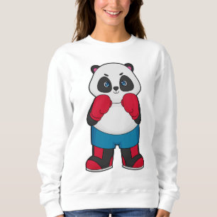 Panda som Boxer med Boxinghandskar T Shirt