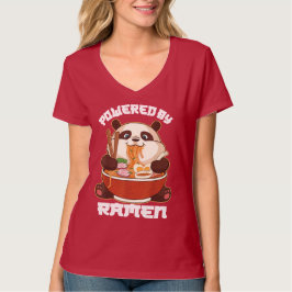 PANDA SOM RAMEN BEFOGAR | Tjock Panda Eating Ramen T Shirt