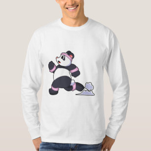 Panda som Springer vid körning T Shirt