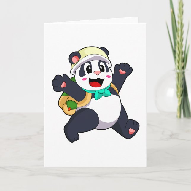 Panda som student kort (Framsida)