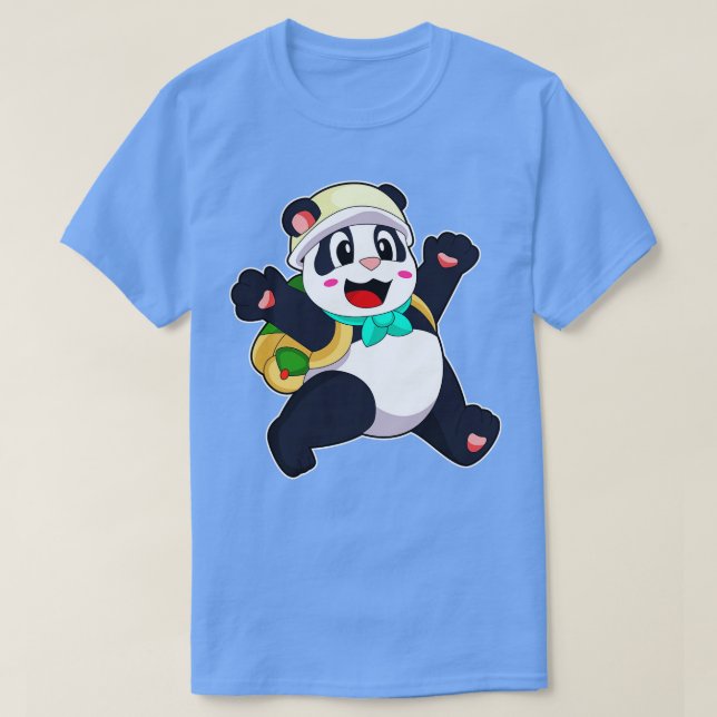 Panda som Student T Shirt (Design framsida)