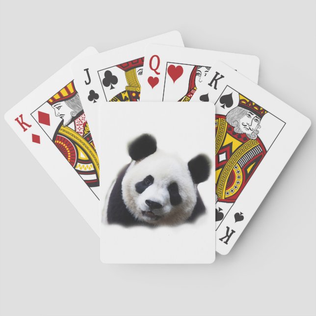 Panda Spel Kort (Baksidan)