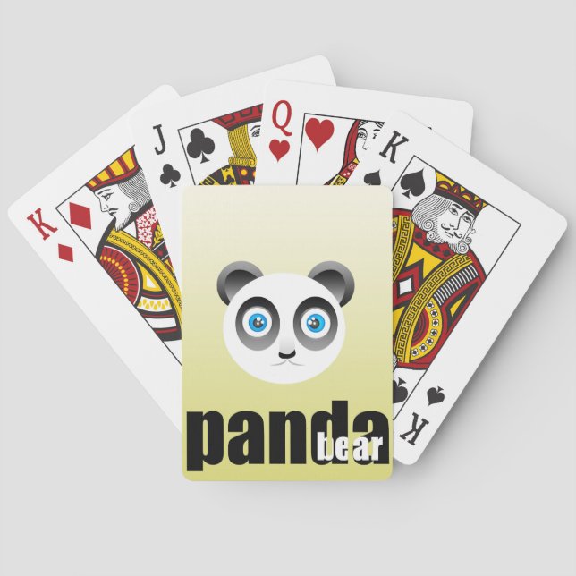 Panda-spelkort Casinokort (Baksidan)