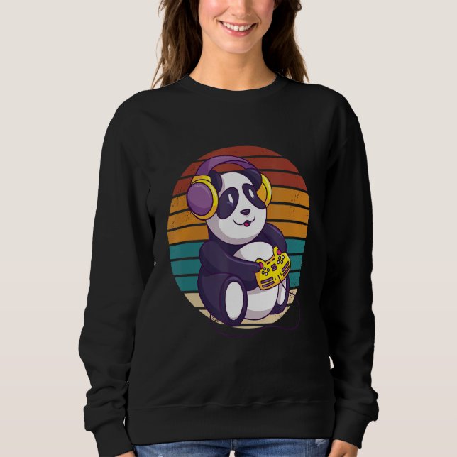 Panda-spelspelare för Panda 1 T Shirt (Framsida)