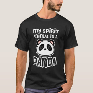 Panda Spirit Animal Pandas Kärlek T Shirt