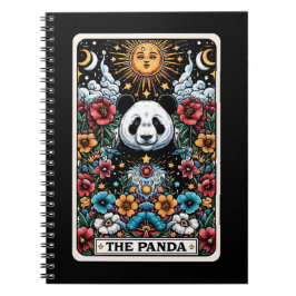 Panda Spirit Tarot Card bärbar dator Anteckningsbok
