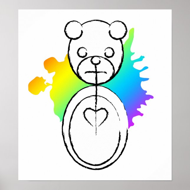 Panda splatz. poster (Framsidan)