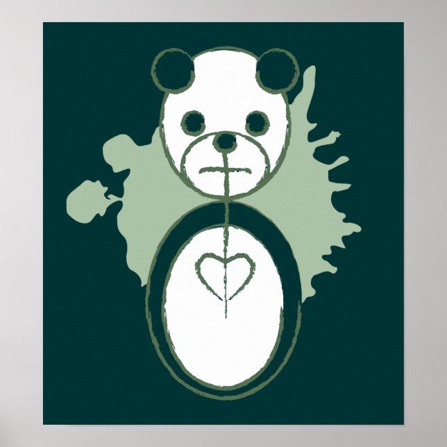 Panda splatz. poster (Framsidan)