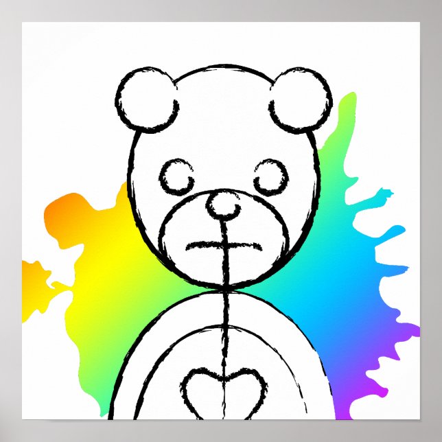 Panda splatz. poster (Framsidan)