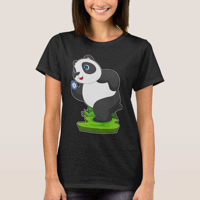 Panda Springer Stopwatch Running T Shirt (Framsida)