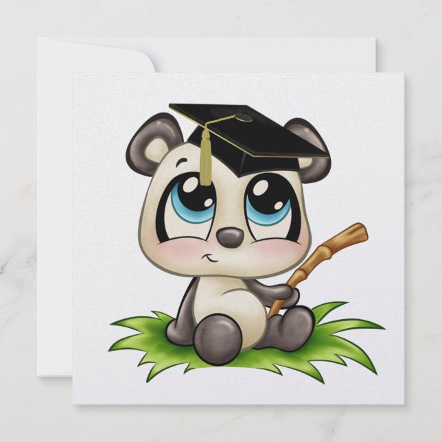 Panda Studenten - SRF Inbjudningar (Framsida)