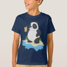 Panda Summer Beach T Shirt