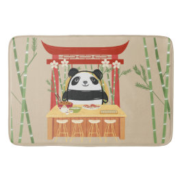 panda, sushi badrumsmatta