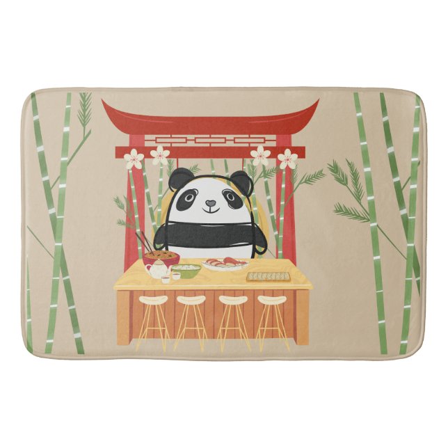 panda, sushi badrumsmatta (Framsidan)