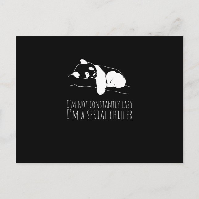 Panda Sweet Funny Funny Koala Animals Vykort (Framsida)