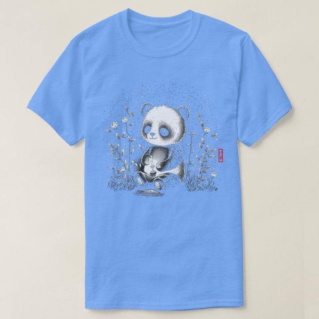 panda t shirt (Design framsida)
