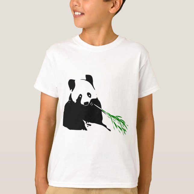 Panda. T-shirt (Framsida)