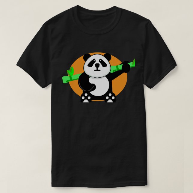 panda t shirt (Design framsida)
