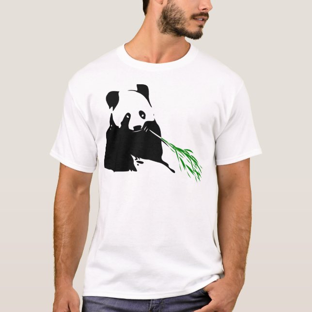 Panda. T-shirt (Framsida)