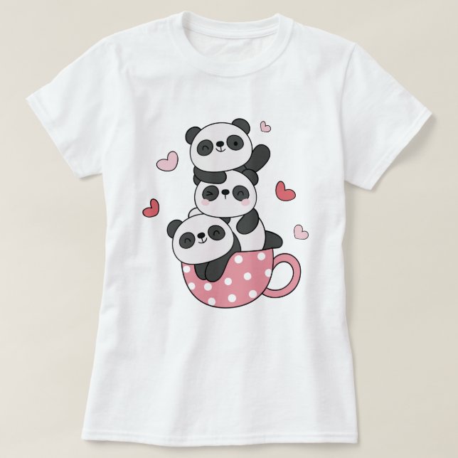 Panda T-Shirt (Design framsida)