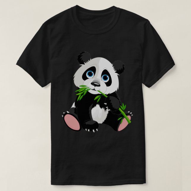 panda t shirt (Design framsida)