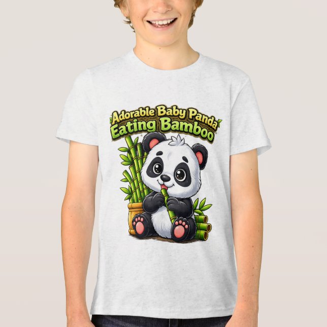panda  t shirt (Framsida)
