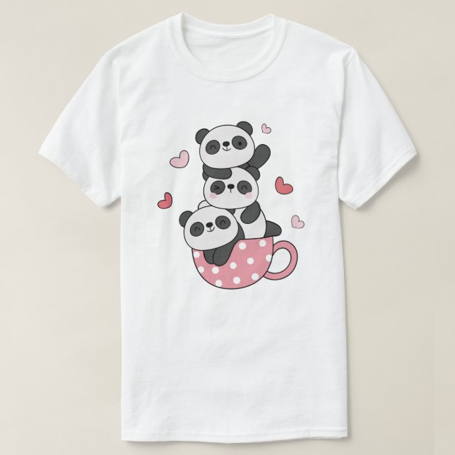 Panda T-Shirt (Design framsida)
