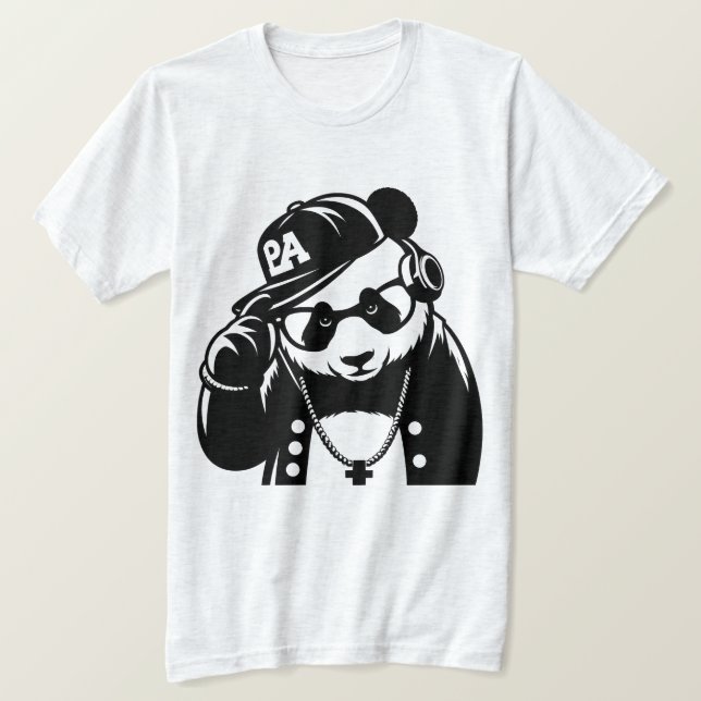 Panda T Shirt (Design framsida)
