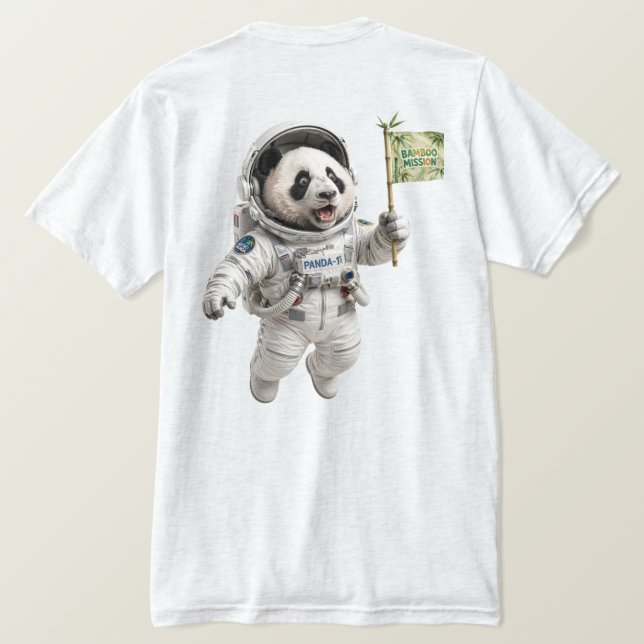 panda t shirt (Design baksida)
