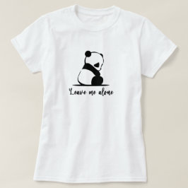 Panda T-shirt Cute Giant Panda Ledsen Panda Shirt