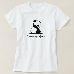 Panda T-shirt Cute Giant Panda Ledsen Panda Shirt