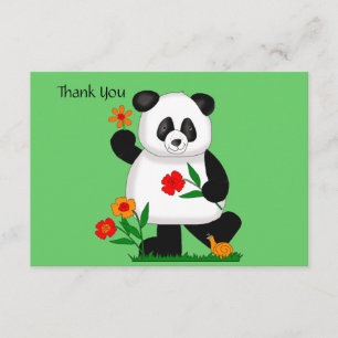 Panda Tackkort Tack Kort