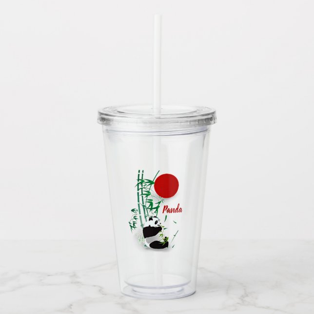 Panda   take away mugg (Framsida)