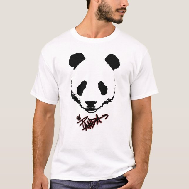 Panda Tea Tee Shirt (Framsida)