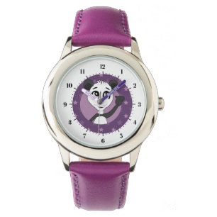 Panda- tecknad armbandsur