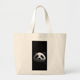 Panda Tote Bag Jumbo Tygkasse