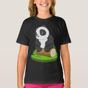 Panda Träd trunk T Shirt