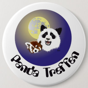 Panda Treffen Buttons Knapp