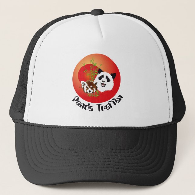 Panda Treffen Cap Truckerkeps (Framsida)