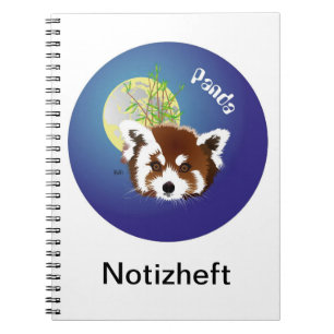 Panda Treffen Notizheft Anteckningsbok