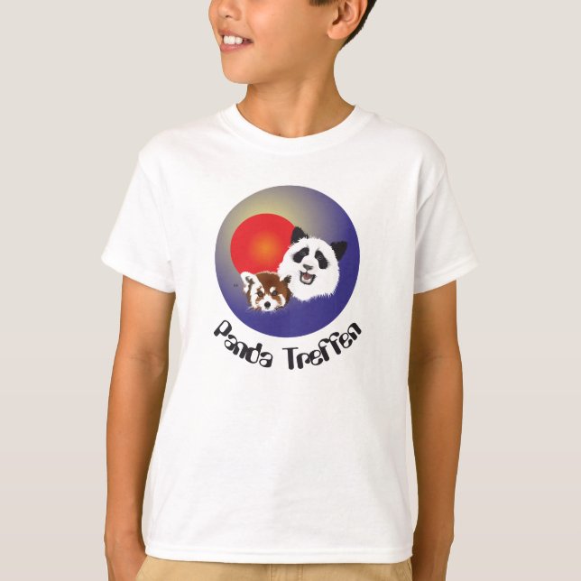 Panda Treffen - Shirt T (Framsida)
