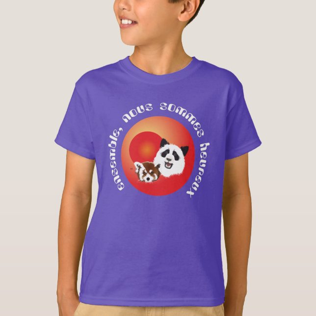 Panda Treffen - Shirt T-shirt (Framsida)
