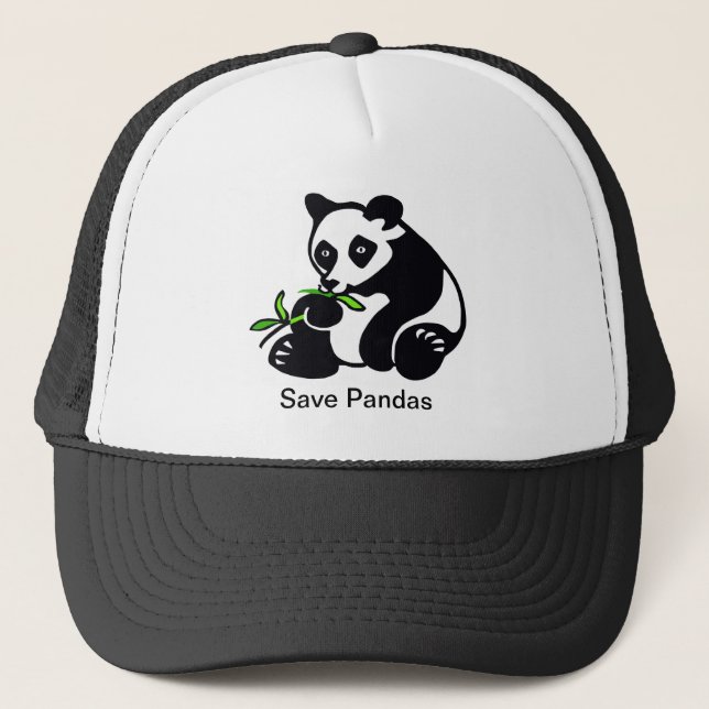 Panda - truckerkeps (Framsida)