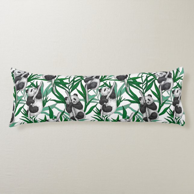 Panda unge om kroppskudde (Framsidan)