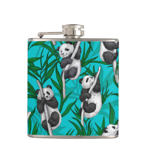Panda unge om turkos fickplunta