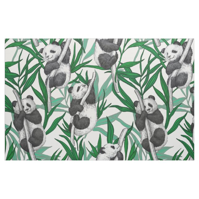 Panda unge om tyg (Fat Quarter)