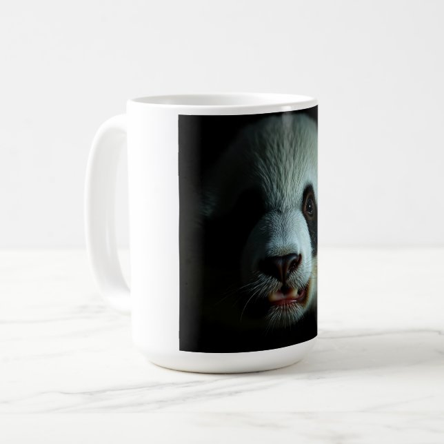 Panda Vibbar Kaffemugg (Framsida vänster)