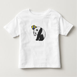 Panda vid Handball Sports T Shirt